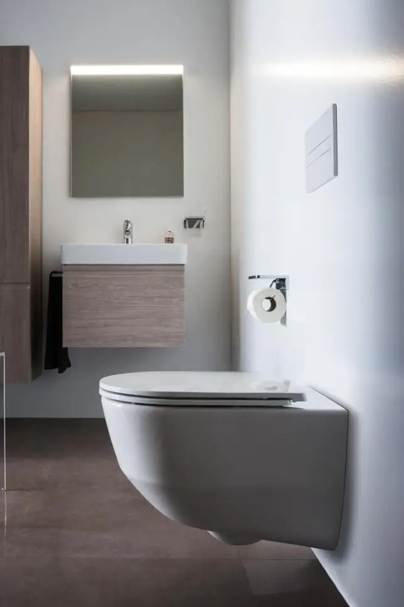 Sanitaire installatie van een toilet in Meulebeke